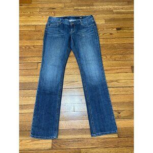 Classic Women's Blue Straight-Leg Jeans